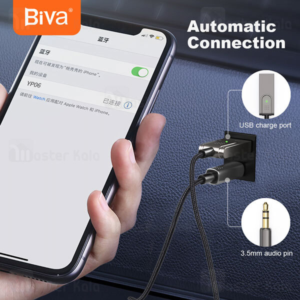 گیرنده صوتی بلوتوثی بیوا Biva AUX-011